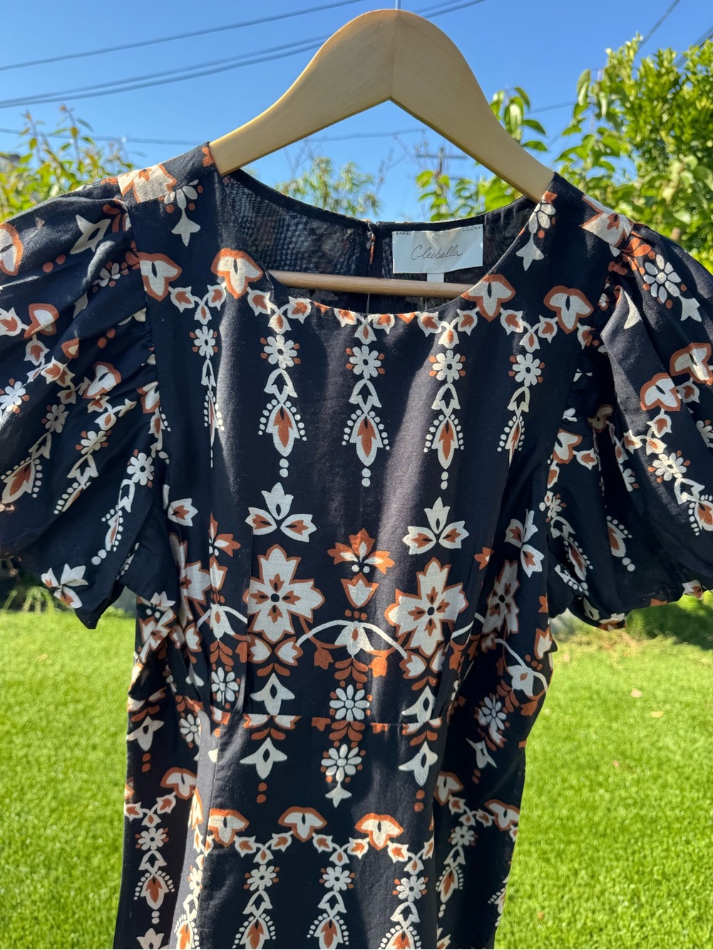 NWT Cleobella Leslie Midi Dress in La Vie size Small